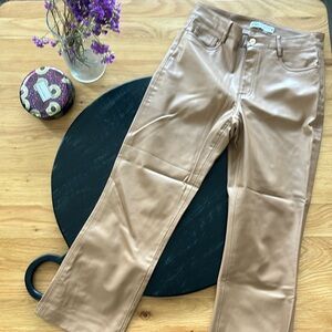 Zara vegan leather pants
